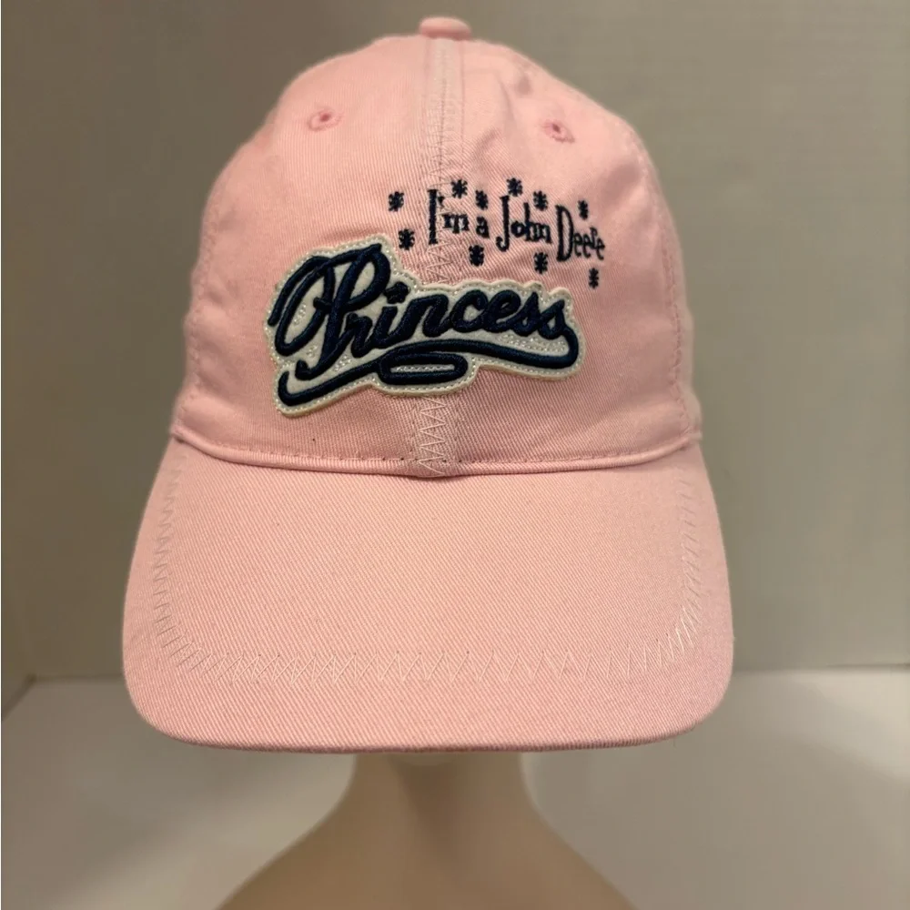 John Deere “I’m a John Deere Princess” embroidered pink hat toddler size